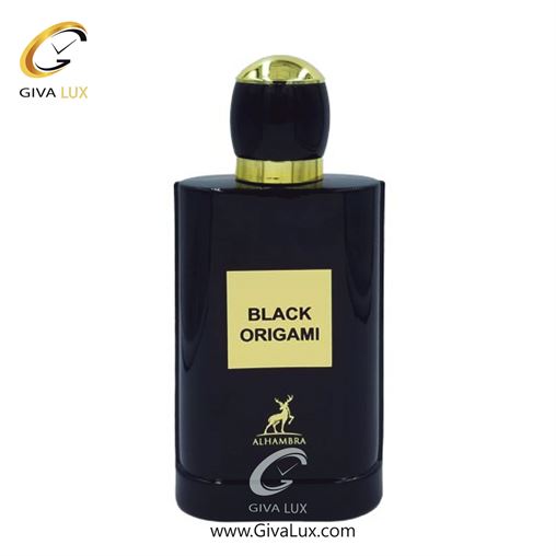  ادو پرفیوم زنانه/مردانه الحمبرا اورجینال  مدل Alhambra Black Origami حجم 100 میل Alhambra Black Origami.jpg